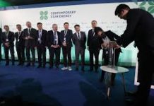 Primera piedra de la gigafactoría de Figueruelas: «Es la mejor aportación que puede hacer España a Europa»