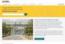 Así es la nueva web del Gobierno de Aragón que ha costado 230.000 euros