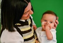 Mariami, la primera bebé en España que recibe un trasplante parcial de corazón