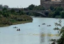 El Ebro se tiñe de amarillo: este es el motivo