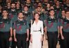 La reina Letizia, ‘madrina’ de blanco de los oficiales de la Guardia Civil