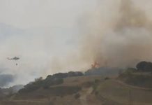 Los esfuerzos del operativo antiincendios se centran en salvar Luesia y no se descarta el desalojo de Biel y Fuencalderas