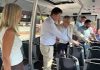 Fraga estrena dos autobuses urbanos más accesibles tras aumentar un 22% el número de viajeros