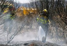 El incendio de las Cinco Villas está estabilizado y los mil desalojados empezarán a volver a casa este lunes de forma escalonada