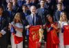 El Rey envía un mensaje de cohesión nacional ante la selección: «Sois piña y habéis ganado para toda España»