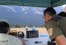Así monitorean los drones el incendio de Plan que provocó un rayo el 17 de julio y que sigue sin extinguirse