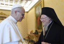 El Patriarca Bartolomé tiende la mano a Roma: «Esperamos la restauración de la plena comunión»