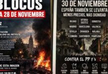 Chueca alerta de los posibles disturbios de Blocus en Zaragoza: «El miedo en las calles crece»